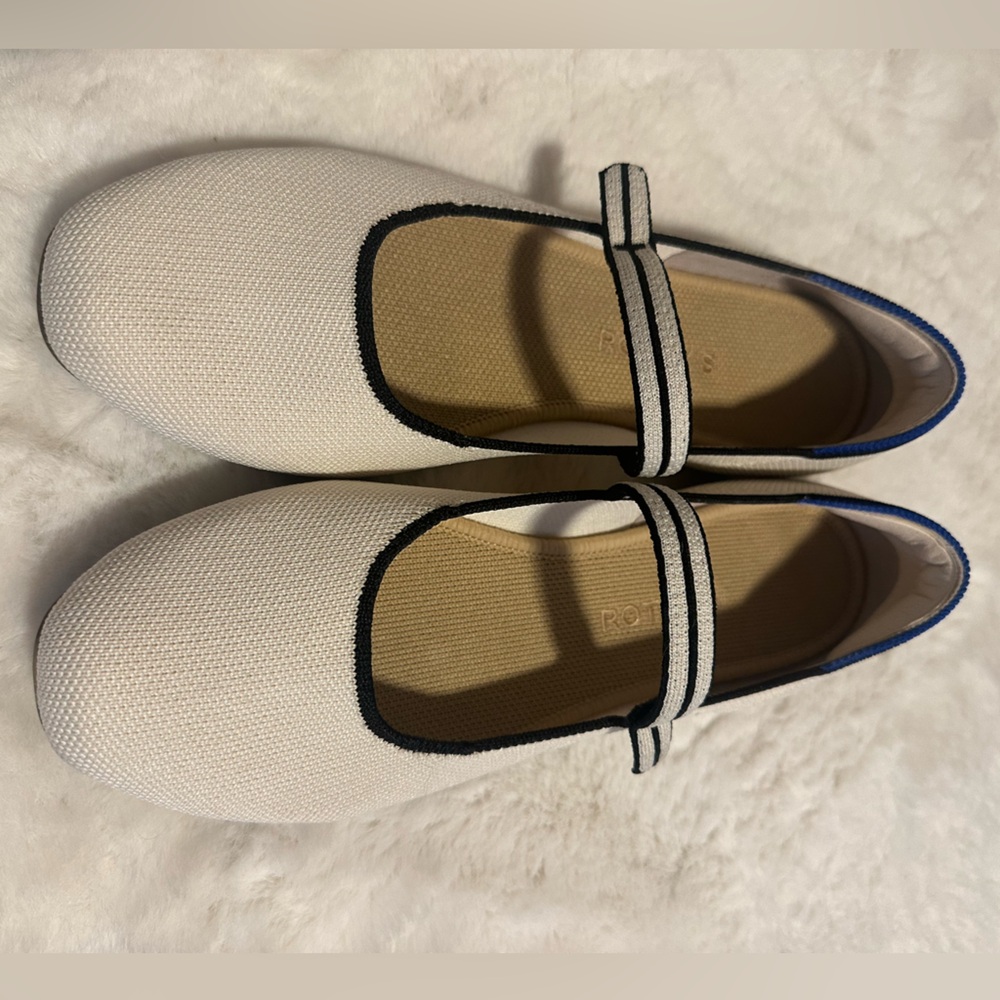 Rothy’s Square Mary Jane, Gardenia | sz. 10